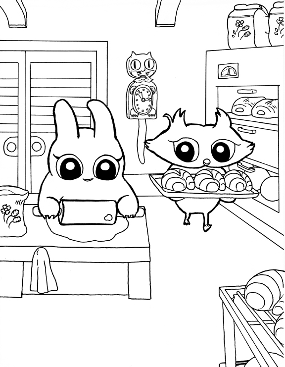 Nomchom Coloring Page 67