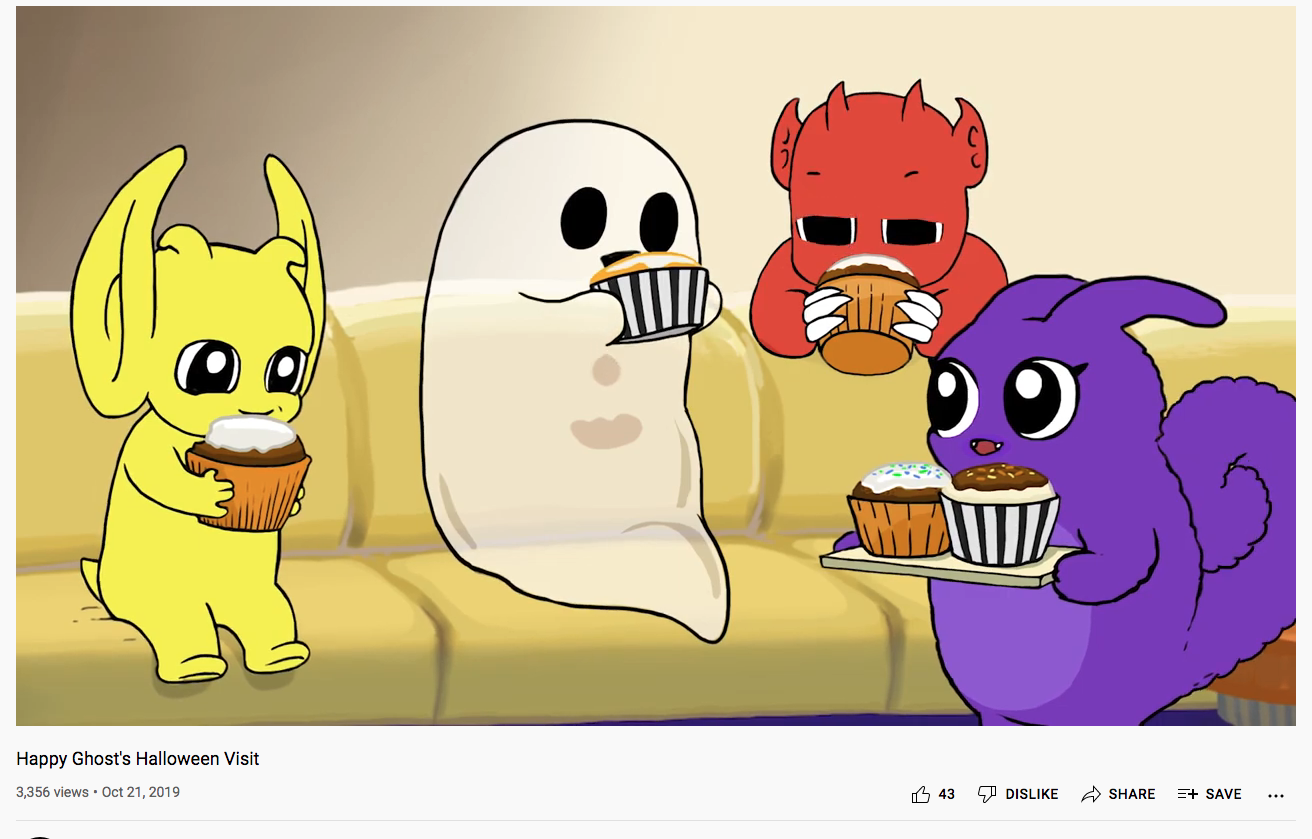 3,333 Views Happy Ghost’s Halloween Visit