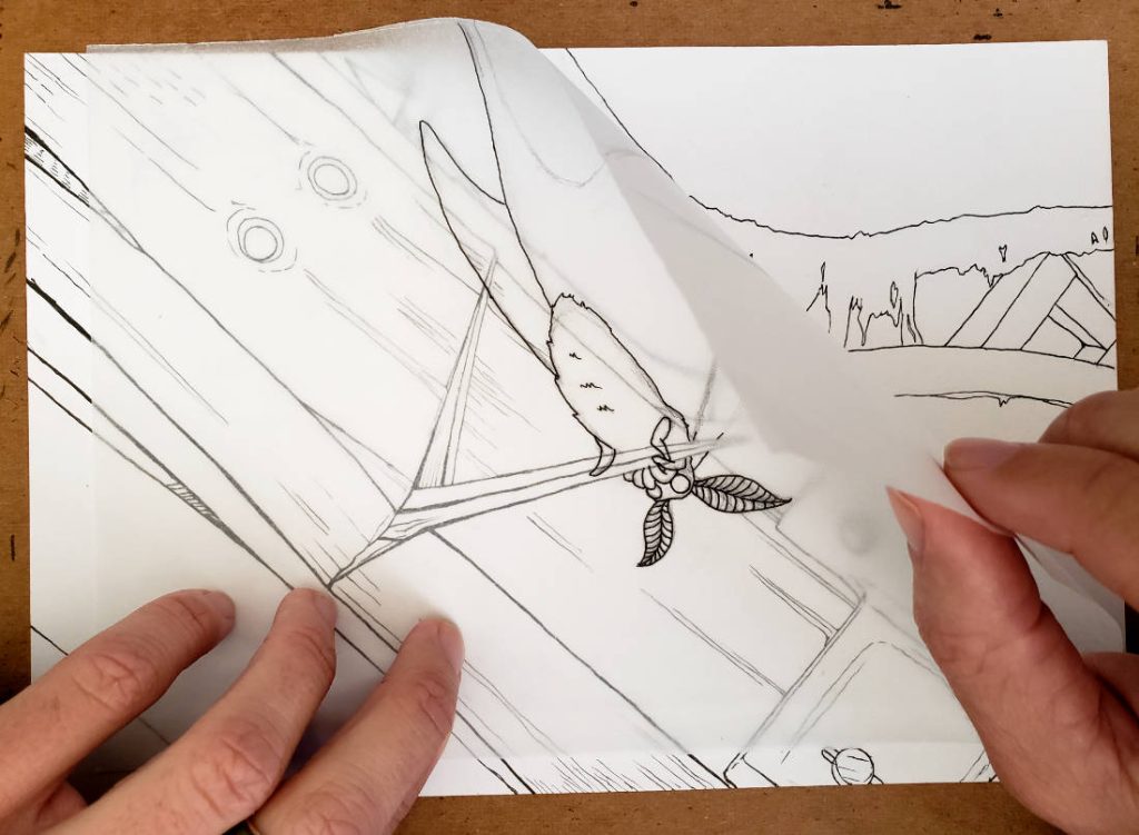 Traditional Animation
using tracing paper